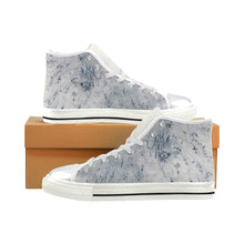 Load image into Gallery viewer, Fireworks Confetti Negative Women&#39;s Classic High Top Canvas Shoes (Model 017)