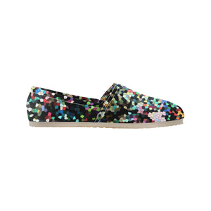 Holiday Paisley Mosaic Unisex Classic Canvas Slip-On (Model 1206)