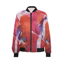 Load image into Gallery viewer, Swirls of Abstract All Over Print Bomber Jacket for Women (Model H36)