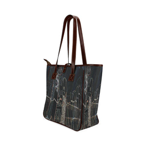 Surfboards Glowing Classic Tote Bag (Model 1644)