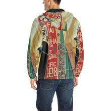 Load image into Gallery viewer, Surfboards All Over Print Quilted Windbreaker for Men (Model H35)