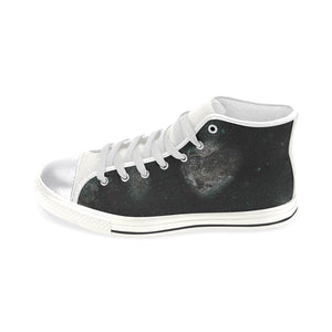 Puddle of Love Glowing Women's Classic High Top Canvas Shoes (Model 017)