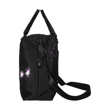 Load image into Gallery viewer, Fireworks Flowers Purple Large Capacity Duffle Bag (Model 1715)