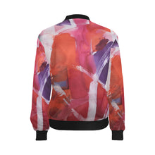 Load image into Gallery viewer, Swirls of Abstract All Over Print Bomber Jacket for Women (Model H36)