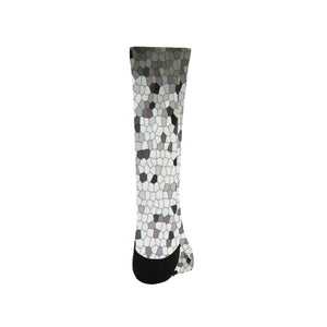 Crackle Mosaic Trouser Socks (For Men)