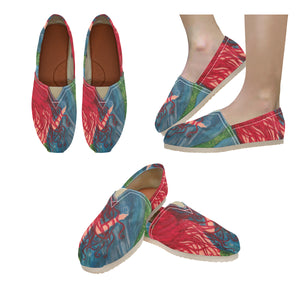 MMZ Mermaid Unisex Classic Canvas Slip-On (Model 1206)