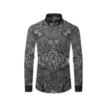 Load image into Gallery viewer, Paisley Matters Black and White Men&#39;s All Over Print Casual Dress Shirt (Model T61)