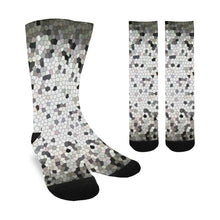 Load image into Gallery viewer, Crackle Mosaic Trouser Socks (For Men)