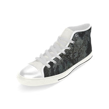 Load image into Gallery viewer, Spooky Tree Glowing Men’s Classic High Top Canvas Shoes (Model 017)