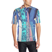 Load image into Gallery viewer, Surfboards Blue Men&#39;s All Over Print Polo Shirt (Model T55)