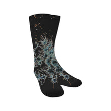 Load image into Gallery viewer, Fireworks Flowers Glowing Trouser Socks (For Men)