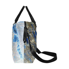 Load image into Gallery viewer, Marbled Abstract Negative Large Capacity Duffle Bag (Model 1715)