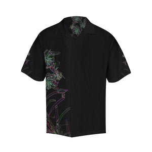 Fireweed Flower Glowing Hawaiian Shirt (Model T58)