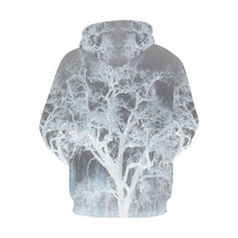 Load image into Gallery viewer, Spooky Tree Negative All Over Print Hoodie for Men/Large Size (USA Size) (Model H13)