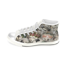 Load image into Gallery viewer, Painted Skulls Men’s Classic High Top Canvas Shoes (Model 017)