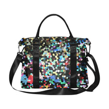 Load image into Gallery viewer, Holiday Paisley Mosaic Large Capacity Duffle Bag (Model 1715)