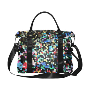 Holiday Paisley Mosaic Large Capacity Duffle Bag (Model 1715)