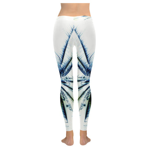 Fireworks Star Negative Low Rise Leggings (Invisible Stitch) (Model L05)