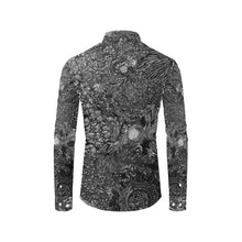 Load image into Gallery viewer, Paisley Matters Black and White Men&#39;s All Over Print Casual Dress Shirt (Model T61)