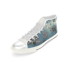 Load image into Gallery viewer, Patches of Moss Men’s Classic High Top Canvas Shoes (Model 017)