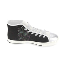 Load image into Gallery viewer, Fireweed Flower Glowing Women&#39;s Classic High Top Canvas Shoes (Model 017)