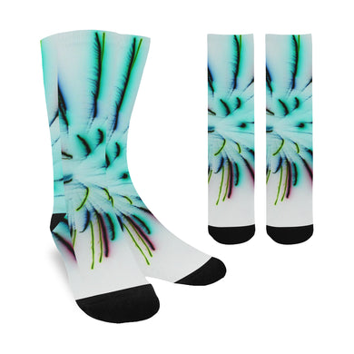 Fireworks Burst Negative Trouser Socks (For Men)