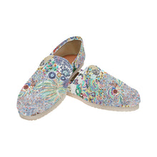 Load image into Gallery viewer, I Spy Paisley Negative Unisex Classic Canvas Slip-On (Model 1206)