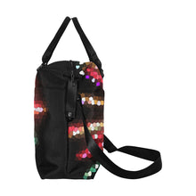 Load image into Gallery viewer, Fireworks Burst Mosaic Large Capacity Duffle Bag (Model 1715)