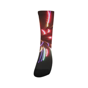 Fireworks Burst Trouser Socks (For Men)