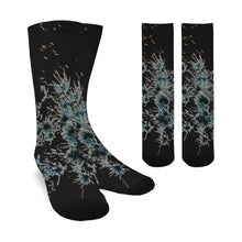 Load image into Gallery viewer, Fireworks Flowers Glowing Trouser Socks (For Men)