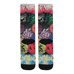 Dante's Inferno Mosaic Trouser Socks (For Men)