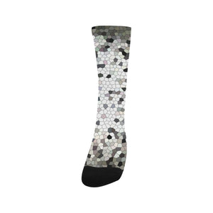 Crackle Mosaic Trouser Socks (For Men)