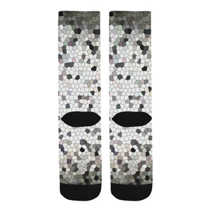 Crackle Mosaic Trouser Socks (For Men)