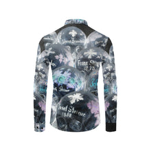 Load image into Gallery viewer, Painted Skulls Negative Men&#39;s All Over Print Casual Dress Shirt (Model T61)