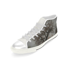 Load image into Gallery viewer, Spooky Tree Men’s Classic High Top Canvas Shoes (Model 017)