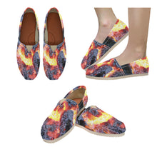 Load image into Gallery viewer, Molten Flames Unisex Classic Canvas Slip-On (Model 1206)