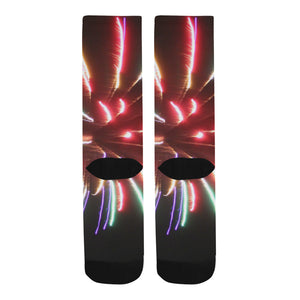 Fireworks Burst Trouser Socks (For Men)