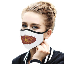 Load image into Gallery viewer, 0511-Suite100-EMBROIDERY-logo-051511-e152452720264 Mouth Mask in One Piece (2 Filters Included) (Model M02) (Non-medical Products)