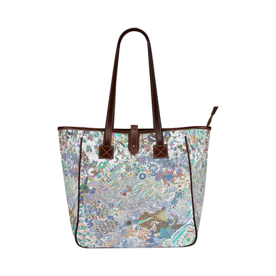 Perfectly Paisley Negative Classic Tote Bag (Model 1644)