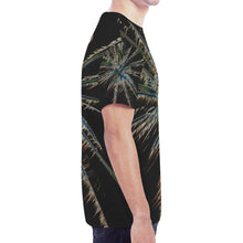 Load image into Gallery viewer, Fireworks Star Glowing New All Over Print T-shirt for Men (Model T45)