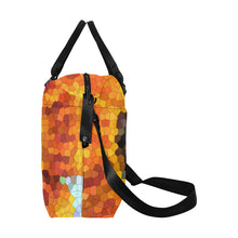 Load image into Gallery viewer, Busy Bee Sunflower Mosaic Large Capacity Duffle Bag (Model 1715)