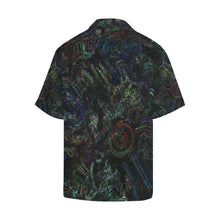 Load image into Gallery viewer, Graffiti Abstract Glowing Hawaiian Shirt (Model T58)