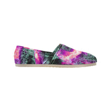 Load image into Gallery viewer, Molten Flames Magenta Unisex Classic Canvas Slip-On (Model 1206)