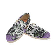 Load image into Gallery viewer, Moss Purple Unisex Classic Canvas Slip-On (Model 1206)