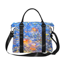 Load image into Gallery viewer, Jellyfish Blooms Orange Large Capacity Duffle Bag (Model 1715)