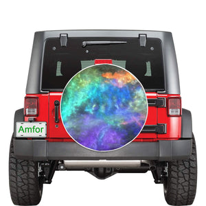 Splash of Color Negative 32 Inch Spare Tire Cover