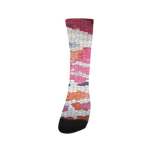 Load image into Gallery viewer, Abstract Circles Mosaic Trouser Socks (For Men)