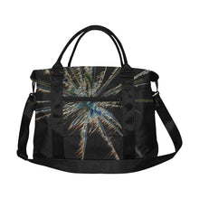 Load image into Gallery viewer, Fireworks Star Glowing Large Capacity Duffle Bag (Model 1715)