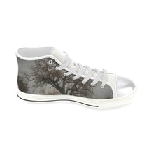 Load image into Gallery viewer, Spooky Tree Women&#39;s Classic High Top Canvas Shoes (Model 017)