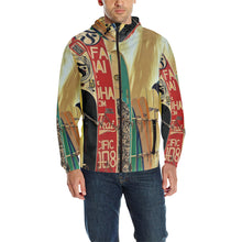 Load image into Gallery viewer, Surfboards All Over Print Quilted Windbreaker for Men (Model H35)